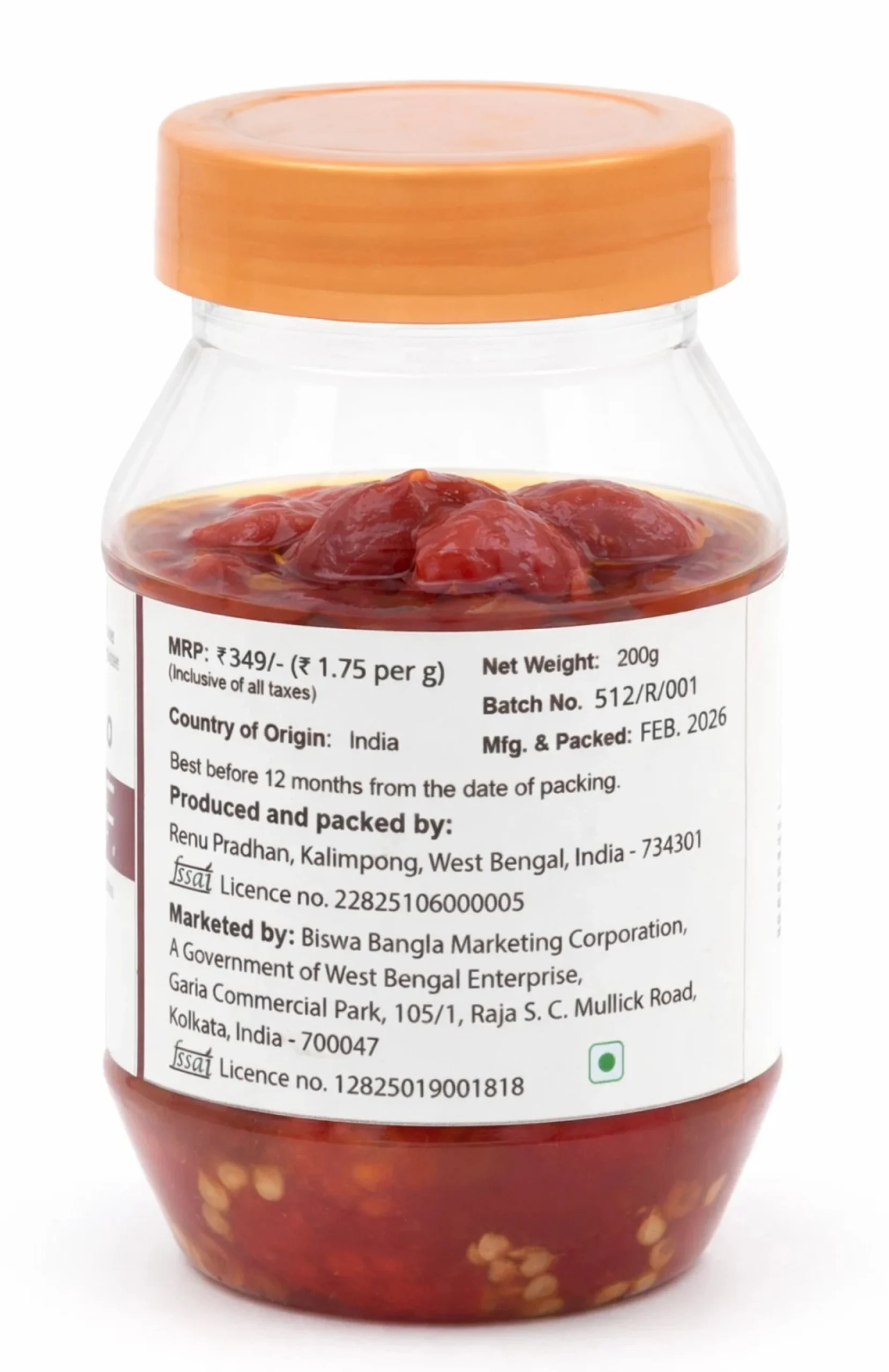 400g Kalimpong Dalley Pickle - set of two packs - Image 3