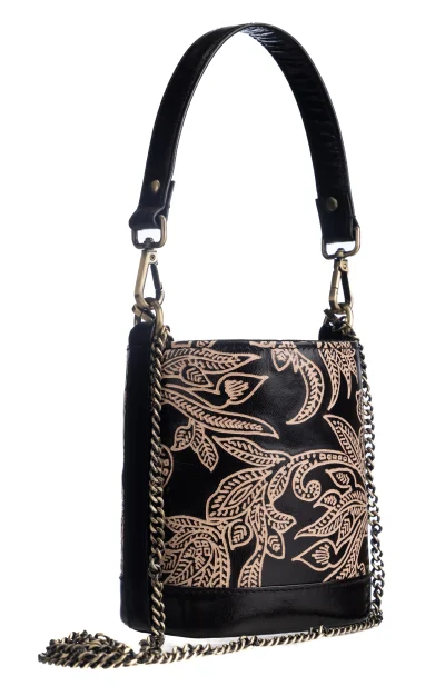Shantiniketan Leather Hand Bag