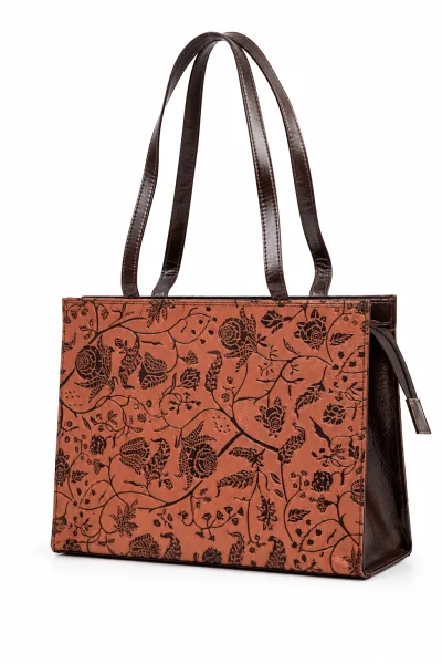 Santiniketan Leather Ladies Handbag