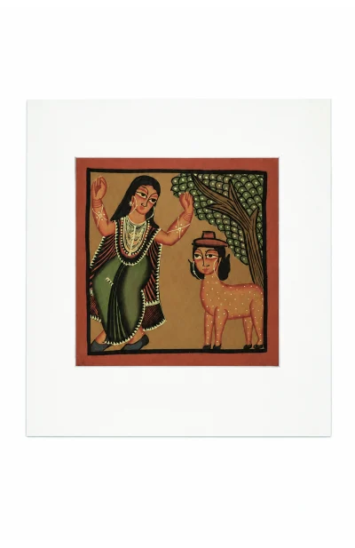 Patachitra Painting (Babu-Bibi)