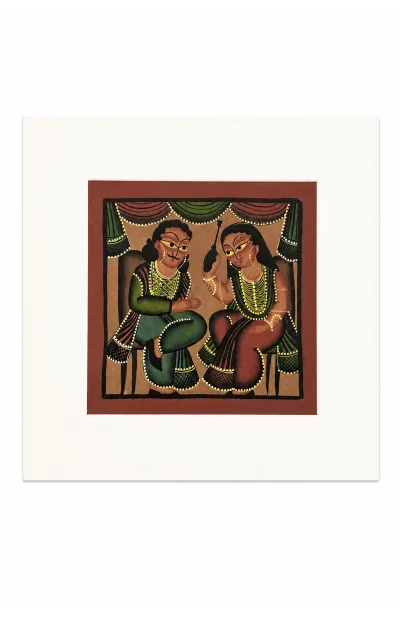 Patachitra Painting (Babu-Bibi)