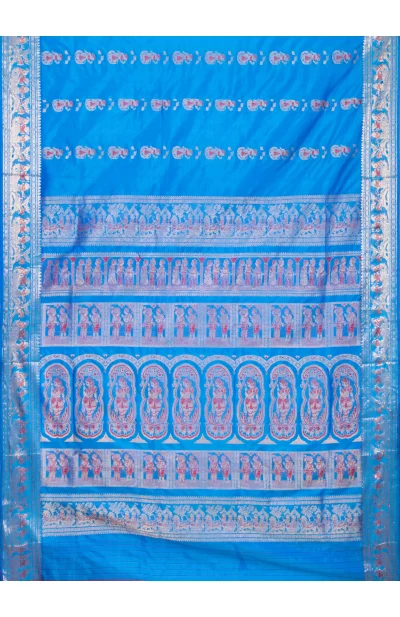 Baluchari Silk Saree - Blue