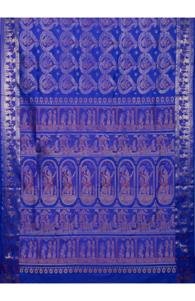 Baluchari Silk Saree - Blue